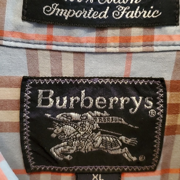 Burberry plaid check cotton button up - Picture 2 of 5